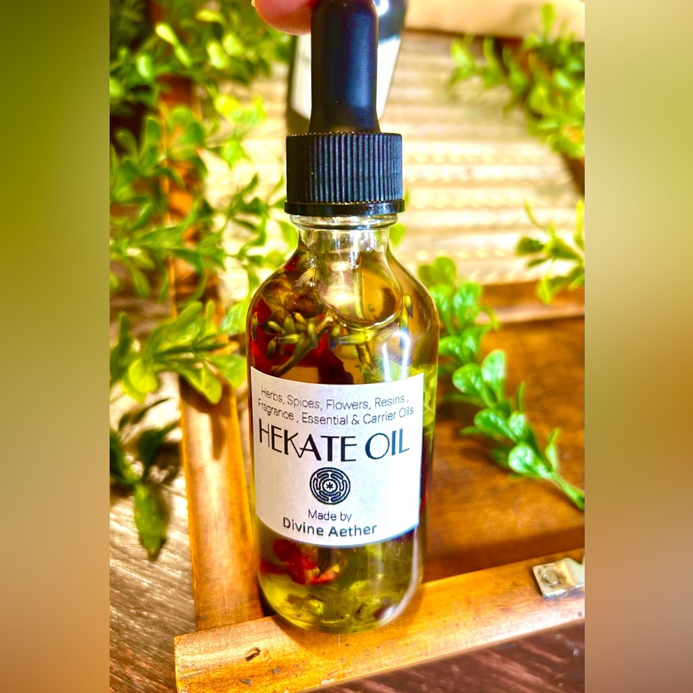 Hekate Ritual Oil Goddess Deity anoint spell work everyday use